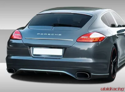 2010-2013 Porsche Panamera Eros Version 2 Rear Lip Under Spoiler Air Dam - 1 Piece - 108279