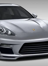 2010-2013 Porsche Panamera Eros Version 3 Front Bumper Cover - 1 Piece                                     - 108282 - Image 2