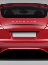 2010-2013 Porsche Panamera Eros Version 2 Rear Lip Under Spoiler Air Dam - 1 Piece                                     - 108279 - Image 3