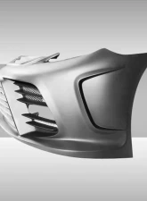 2010-2013 Porsche Panamera Eros Version 4 Front Bumper Cover - 1 Piece                                     - 108285 - Image 5