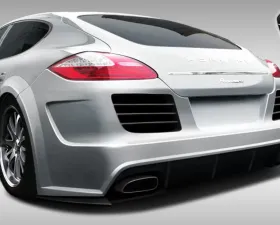 2010-2013 Porsche Panamera Eros Version 4 Wide Body Rear Bumper Cover - 1 Piece