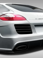 2010-2013 Porsche Panamera Eros Version 4 Wide Body Rear Bumper Cover - 1 Piece                                     - 108290 - Image 2
