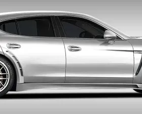2010-2015 Porsche Panamera Eros Version 4 Wide Body Fender Flares - 6 Piece