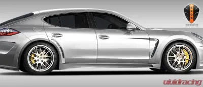 2010-2015 Porsche Panamera Eros Version 4 Wide Body Fender Flares - 6 Piece - 108291