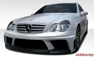 2001-2007 Mercedes C Class W203 Duraflex AMG V2 Look Body Kit - 4 Piece - 108297