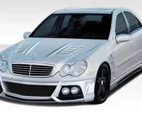 2001-2007 Mercedes C Class W203 Duraflex W-1 Body Kit - 7 Piece