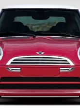 2002-2006 Mini Cooper / Cooper S R50 R53 2005-2008 Cooper convertible R52 Duraflex Type Z Wide Body Front Bumper Cover - 1 Piece                                     - 108317 - Image 4
