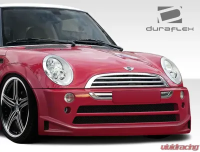 2002-2006 Mini Cooper / Cooper S R50 R53 2005-2008 Cooper convertible R52 Duraflex Type Z Wide Body Front Bumper Cover - 1 Piece - 108317