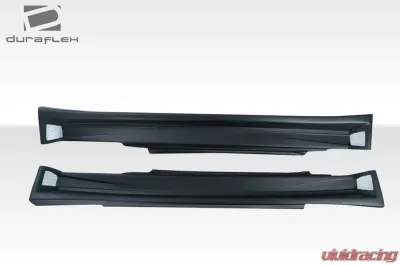 2002-2006 Mini Cooper / Cooper S R50 R53 2005-2008 Cooper convertible R52 Duraflex Type Z Wide Body Side Skirts Rocker Panels - 2 Piece - 108318