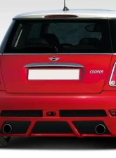 2002-2006 Mini Cooper / Cooper S R50 R53 2005-2008 Cooper convertible R52 Duraflex Type Z Wide Body Rear Bumper Cover - 1 Piece                                     - 108319 - Image 5