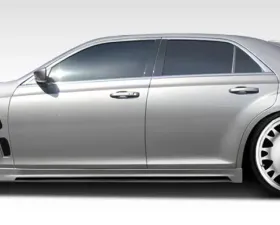 2011-2023 Chrysler 300 Duraflex Brizio Side Skirts Rocker Panels - 2 Piece