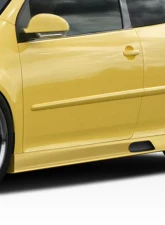 2005-2010 Volkswagen Jetta / 2006-2009 Golf GTI Rabbit Duraflex PR-D Side Skirts Rocker Panels - 2 Piece                                     - 108336 - Image 2