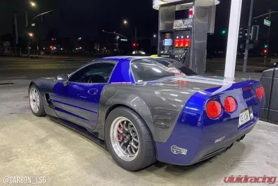 1997-2004 Chevrolet Corvette C5 Convertible Z06 Carbon Creations ZR Edition Rear Fenders - 2 Piece - 108375