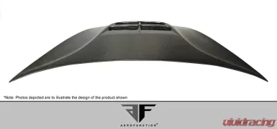 2010-2015 Porsche Panamera Carbon AF-1 Hood ( CFP ) - 1 Piece - 108391
