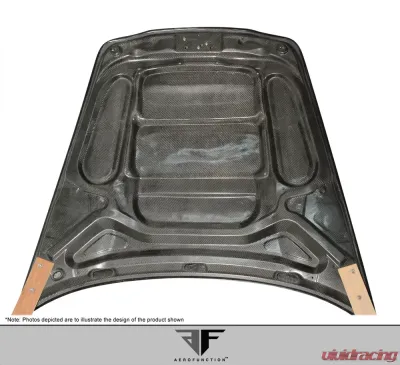 2010-2015 Porsche Panamera Carbon AF-1 Hood ( CFP ) - 1 Piece - 108391