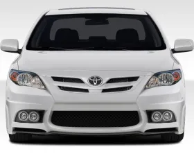 2011-2013 Toyota Corolla Duraflex W-1 Front Bumper Cover - 1 Piece
