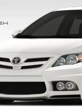 2011-2013 Toyota Corolla Duraflex W-1 Body Kit - 4 Piece                                     - 108401 - Image 2
