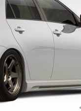 2009-2013 Toyota Corolla Duraflex W-1 Side Skirts Rocker Panels - 2 Piece                                     - 108399 - Image 6