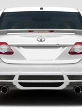 2011-2013 Toyota Corolla Duraflex W-1 Rear Bumper Cover - 1 Piece                                     - 108400 - Image 6