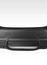 2011-2013 Toyota Corolla Duraflex W-1 Rear Bumper Cover - 1 Piece                                     - 108400 - Image 3