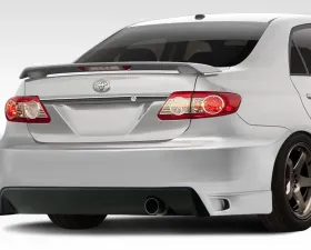 2011-2013 Toyota Corolla Duraflex GT Concept Rear Bumper Cover - 1 Piece