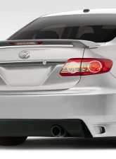 2011-2013 Toyota Corolla Duraflex GT Concept Rear Bumper Cover - 1 Piece                                     - 108404 - Image 5