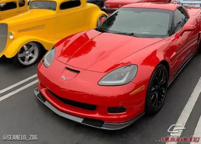 2005-2013 Chevrolet Corvette C6 Z06 GS ZR1 Carbon Creations GT500 Front Lip Under Spoiler Air Dam - 1 Piece - 108407