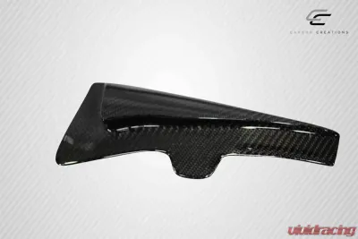2005-2013 Chevrolet Corvette C6 Carbon Creations GT500 Side Skirt Splitters - 2 Piece - 108409
