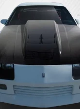 1982-1992 Chevrolet Camaro Carbon Creations ZL1 Look Hood - 1 Piece                                     - 108415 - Image 2