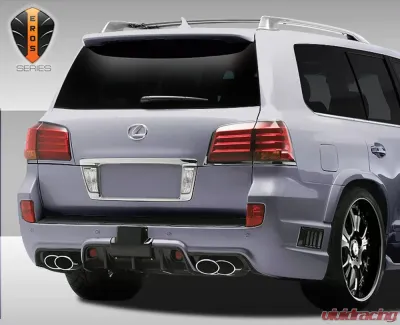 2008-2015 Lexus LX570 Eros Version 1 Rear Bumper Cover - 1 Piece (S) - 108430