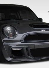 2007-2013 Mini Cooper Hatchback R56 Clubman R55 2009-2015 Cooper convertible R57 2012-2015 Cooper Coupe / Roadster R58 R59 Duraflex DL-R Front Bumper Cover - 3 Piece                                     - 108445 - Image 2
