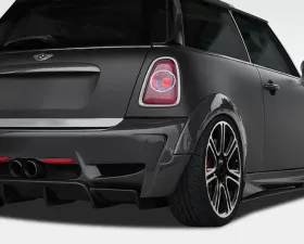 2007-2013 Mini Cooper Hatchback R56 2009-2015 Cooper convertible R57 2012-2015 Cooper Coupe / Roadster R58 R59 Duraflex DL-R Rear Bumper Cover - 1 Piece