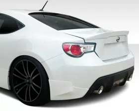 2013-2020 Scion FR-S Toyota 86 Subaru BRZ Duraflex X-5 Rear Add Ons Spat Bumper Extensions - 2 Piece