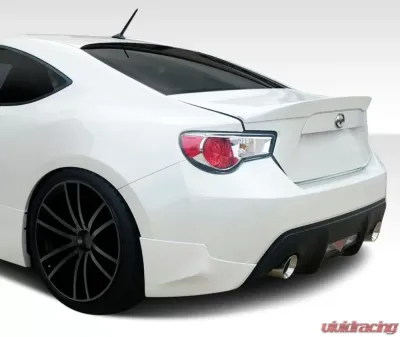 2013-2020 Scion FR-S Toyota 86 Subaru BRZ Duraflex X-5 Rear Add Ons Spat Bumper Extensions - 2 Piece - 108488