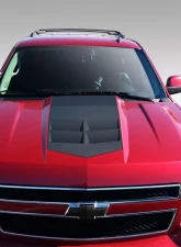 2007-2014 Chevrolet Tahoe Suburban Avalanche Duraflex ZL1 Look Hood - 1 Piece                                     - 108495 - Image 5