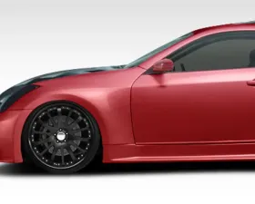 2003-2007 Infiniti G Coupe G35 Duraflex GT500 Wide Body Front Fenders - 2 Piece