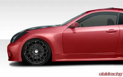 2003-2007 Infiniti G Coupe G35 Duraflex GT500 Wide Body Front Fenders - 2 Piece - 108502