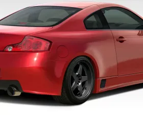 2003-2007 Infiniti G Coupe G35 Duraflex GT500 Wide Body Rear Fenders - 2 Piece