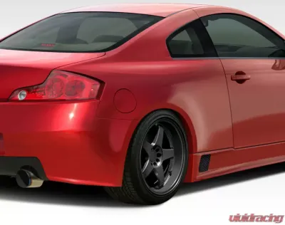 2003-2007 Infiniti G Coupe G35 Duraflex GT500 Wide Body Rear Fenders - 2 Piece - 108503
