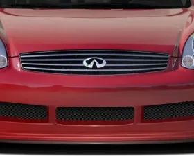 2003-2007 Infiniti G Coupe G35 Duraflex GT500 Wide Body Front Under Spoiler Air Dam Lip Splitter - 1 Piece