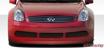 2003-2007 Infiniti G Coupe G35 Duraflex GT500 Wide Body Front Under Spoiler Air Dam Lip Splitter - 1 Piece - 108504