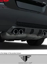 2008-2013 BMW M3 E90 4DR Carbon AF-1 Rear Diffuser ( CFP ) - 1 Piece                                     - 108519 - Image 2
