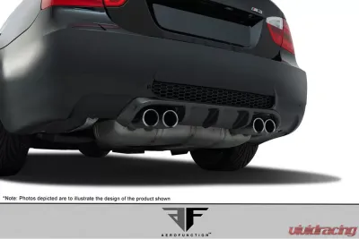 2008-2013 BMW M3 E90 4DR Carbon AF-1 Rear Diffuser ( CFP ) - 1 Piece - 108519