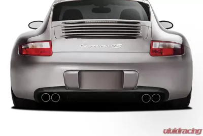 2005-2008 Porsche 997 Carrera Carbon AF-1 Rear Diffuser ( CFP ) - 1 Piece - 108521