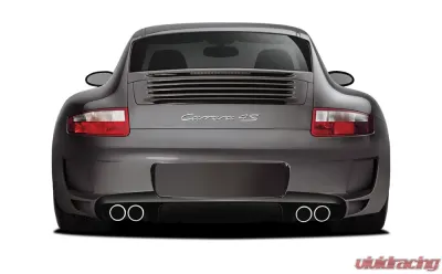 2005-2008 Porsche 997 Carrera AF-1 Rear Bumper Cover (will only fit c4/c4s) ( GFK ) - 1 Piece - 108530