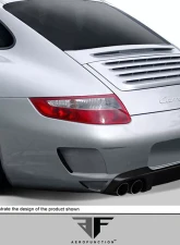 2005-2008 Porsche 997 Carrera AF-1 Rear Bumper Cover (will only fit c4/c4s) ( GFK ) - 1 Piece                                     - 108530 - Image 2