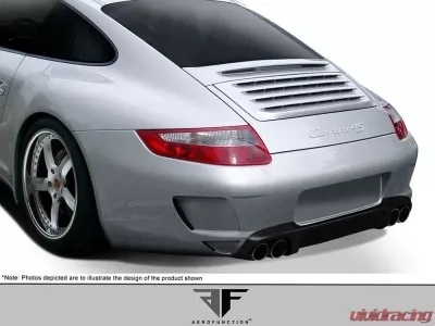 2005-2008 Porsche 997 Carrera AF-1 Rear Bumper Cover (will only fit c4/c4s) ( GFK ) - 1 Piece - 108530