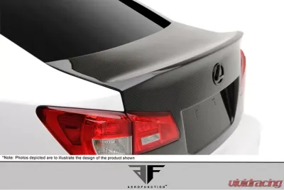 2006-2013 Lexus IS Series IS250 IS350 IS-F Carbon AF-1 Trunk Lid ( CFP ) - 1 Piece - 108538