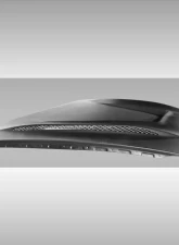 2003-2010 Porsche Cayenne Eros Version 2 Hood - 1 Piece                                     - 108583 - Image 8