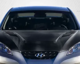 2010-2012 Hyundai Genesis Coupe 2DR Carbon Creations Vader Hood - 1 Piece